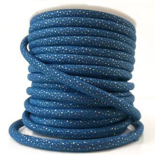 Zamszowy sznur Luxe blue