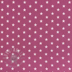 Bawełniana tkanina Petit stars mauve