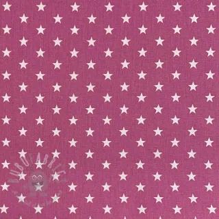 Bawełniana tkanina Petit stars mauve