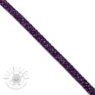 Sznurek Lurex 10 mm purple