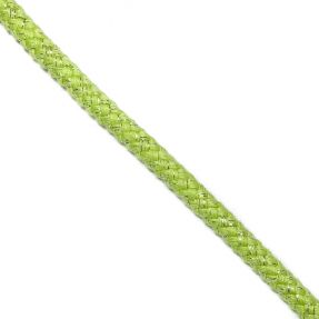 Lurexová šnúra 10 mm lime