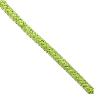 Sznurek Lurex 10 mm lime