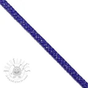 Sznurek lurexowy 10 mm cobalt