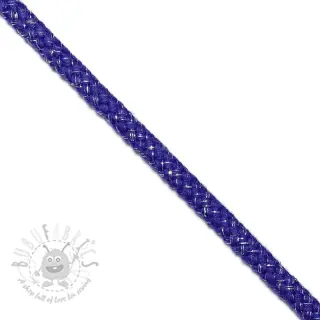 Sznurek lurexowy 10 mm cobalt