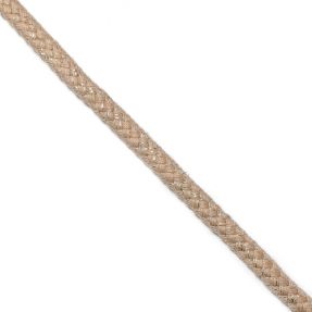 Lurexová šnúra 10 mm beige