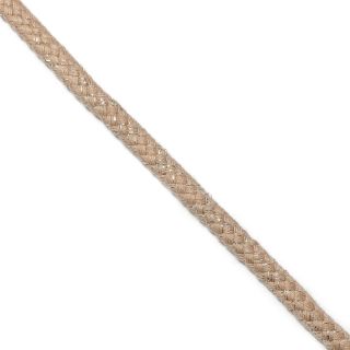 Sznurek lurexowy 10 mm beige