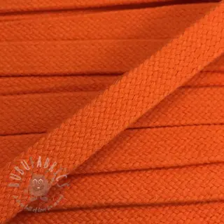 Bawełniany sznur płaski 15 mm orange