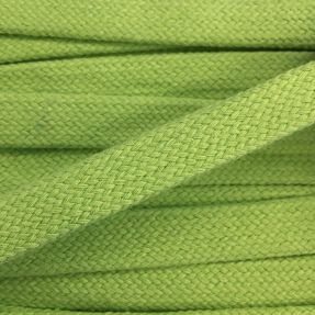 Bawełniany sznur płaski 15 mm lime