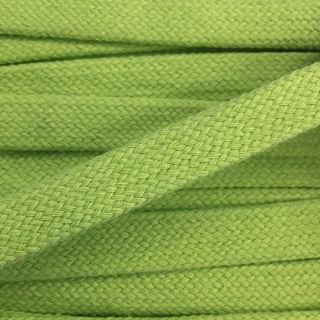 Bawełniany sznur płaski 15 mm lime