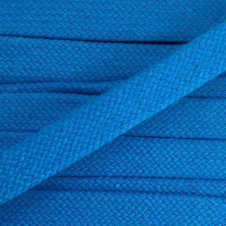 Bawełniany sznur płaski 15 mm blue