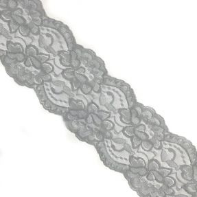 Koronka Blossom light grey
