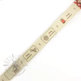 Bawełniana taśma Label sewing love