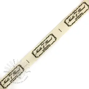 Bawełniana taśma Label Needle and thread
