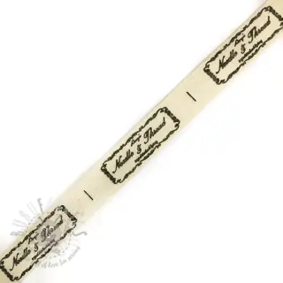 Bawełniana taśma Label Needle and thread