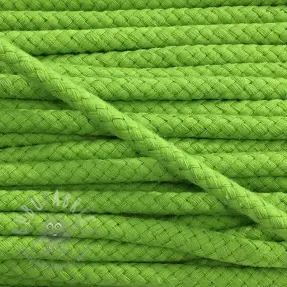 Bawełniany sznur 8 mm dark lime