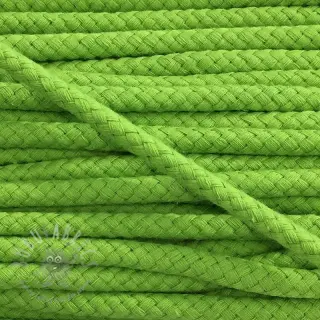 Bawełniany sznur 8 mm dark lime