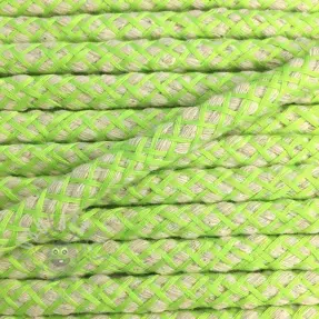 Bawełniany sznur 1 cm lime