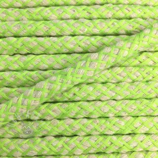 Bawełniany sznur 1 cm lime