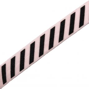 Lemovacia guma STRIPE 20 mm light pink