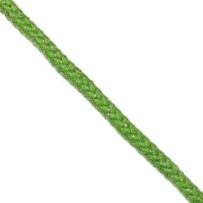 Sznurek Lurex 10 mm green