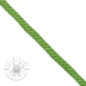 Sznurek Lurex 10 mm green