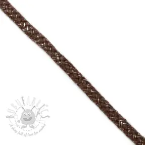 Sznurek lurexowy 10 mm brown
