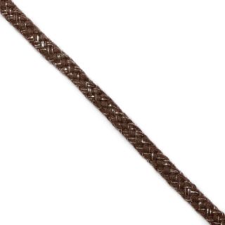 Sznurek lurexowy 10 mm brown