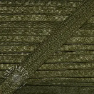 Guma lamówkowa 15 mm camo green