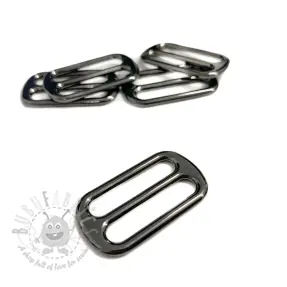 Metalowy regulator przesuwany 25 mm anthracite
