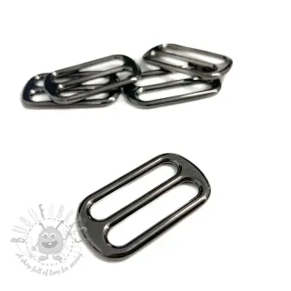 Metalowy regulator przesuwany 25 mm anthracite
