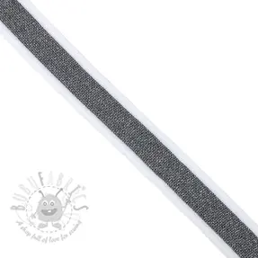 Lampas LUREX grey