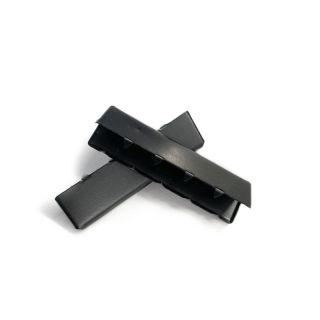 Metalowa końcówka taśmy 40 mm black
