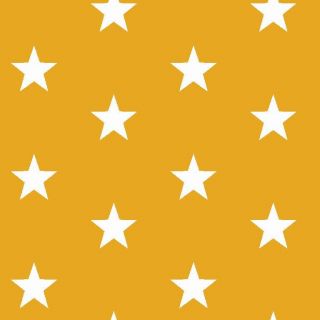 Bawełniana tkanina Stars yellow