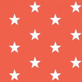 Bavlnená látka Stars orange