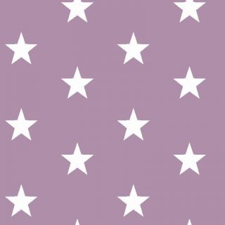Bawełniana tkanina Stars lilac
