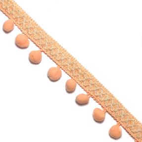 Pompon CROSS salmon