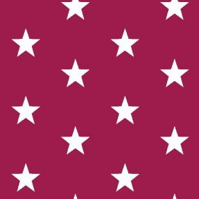 Bavlnená látka Stars cerise