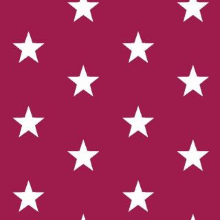 Bavlnená látka Stars cerise
