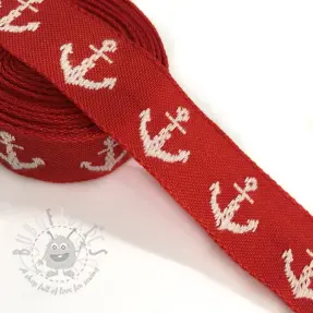 Wstążka Anchor red/white