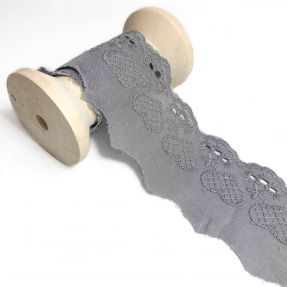 Koronka Heart grey