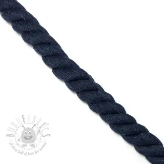 Bawełniany sznur 2,5 cm marine