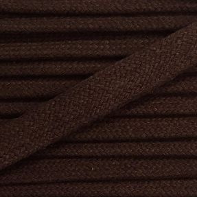 Bawełniany sznur płaski 13 mm brown