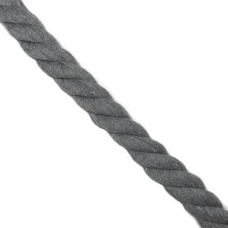 Bawełniany sznur 2,5 cm light grey