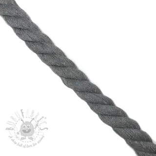 Bawełniany sznur 2,5 cm light grey