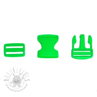 Klamra do nerki 38 mm lime