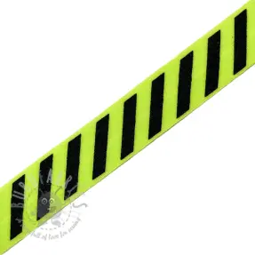 Lamówka gumowa STRIPE 20 mm lime