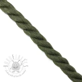 Bawełniany sznur 2,5 cm army