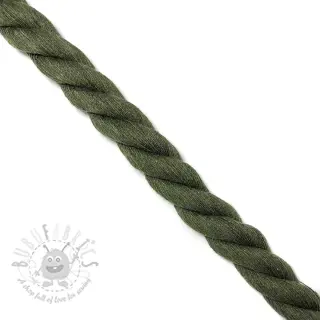 Bawełniany sznur 2,5 cm army