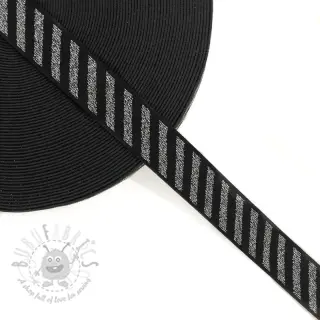 Guma gładka 2,5 cm Diagonal dark grey