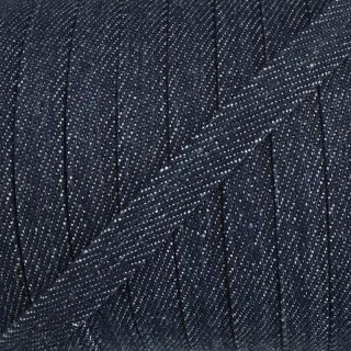 Bawełniany sznur płaski 10 mm Denim navy